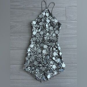 Silver Sequin Dress lovers and friends
